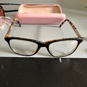 Flower by Drew Barrymore 6015 210 Tortoise Eyeglasses Frames with Case 53-18-140